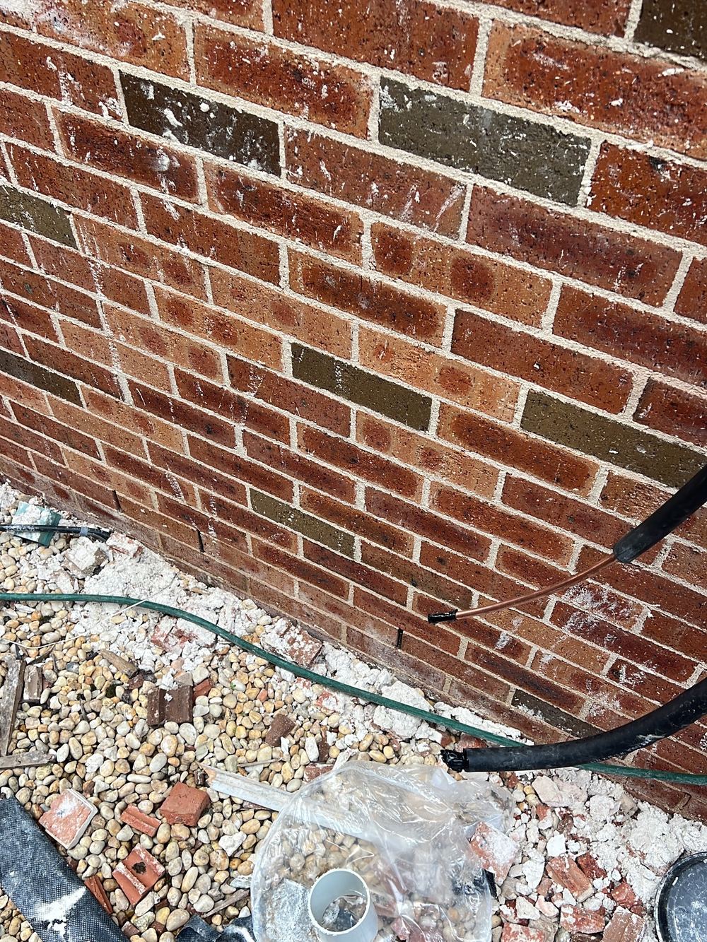 Cladding closer to the ground than the 150mm clearance required, Kellyville, Tallawong